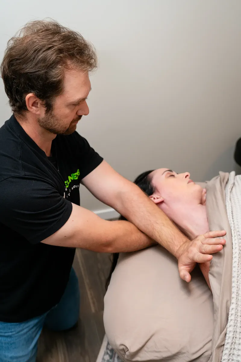 Sports massage and recovery therapy session at D2H Wellness, Wappingers Falls NY